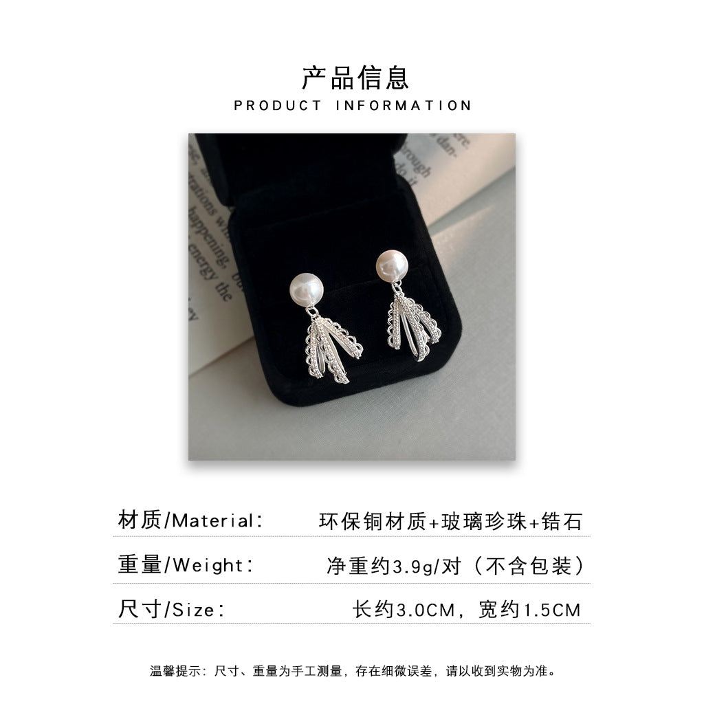 A廠 韓系鏤空蕾絲蝴蝶結銀針耳環批發 折扣@洽客服 26.10.W4「7873」