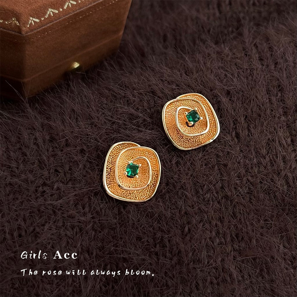 A廠 日韓款立體花鋯石耳環 批發 折扣@洽客服 26.01.W1「6954」