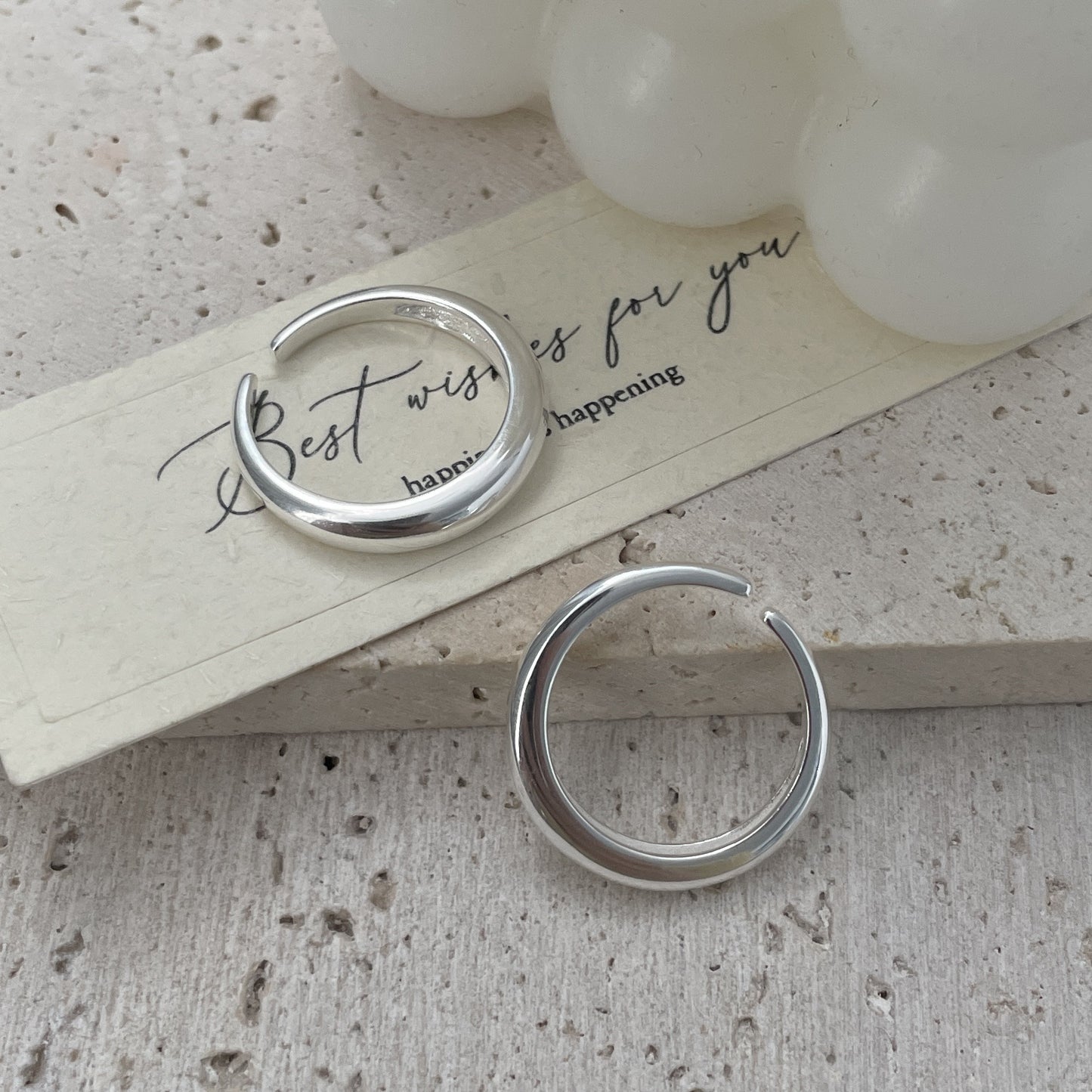 C2廠 韓國韓版泥鰍背素圈S925純銀戒指 批發 折扣@洽客服 26.01.W1「SR1451」