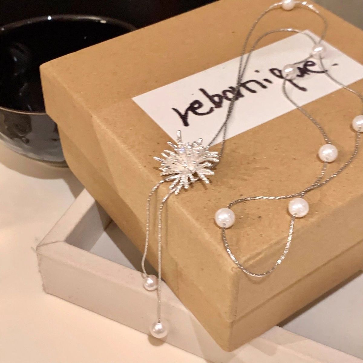 A2廠 韓國韓版煙火珍珠項鍊 批發 折扣@洽客服 25.12.W4「HN10892」