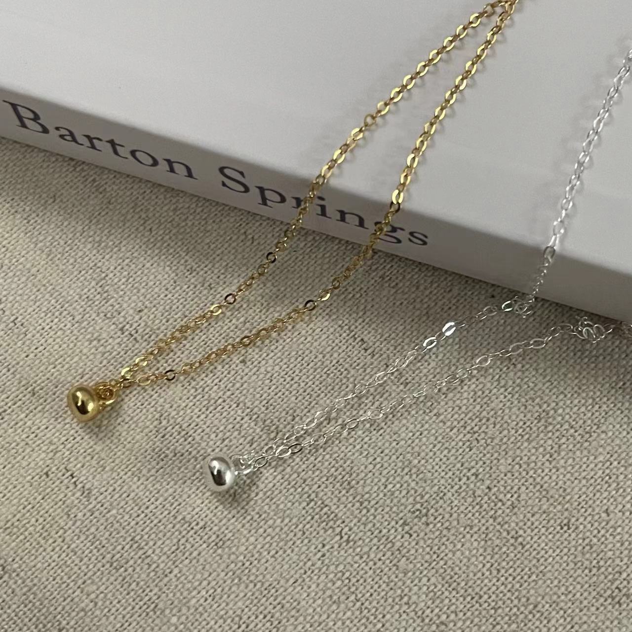 C2廠 韓國韓版豆豆S925純銀項鍊 批發 折扣@洽客服 25.11.W3「SN3519」