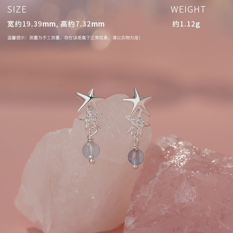 C廠 韓系海星之韻系列S999足銀耳環 &項鍊  批發 折扣@洽客服 25.06.W3「YC6668E_1，YC0395N_1，YC6775E_1」