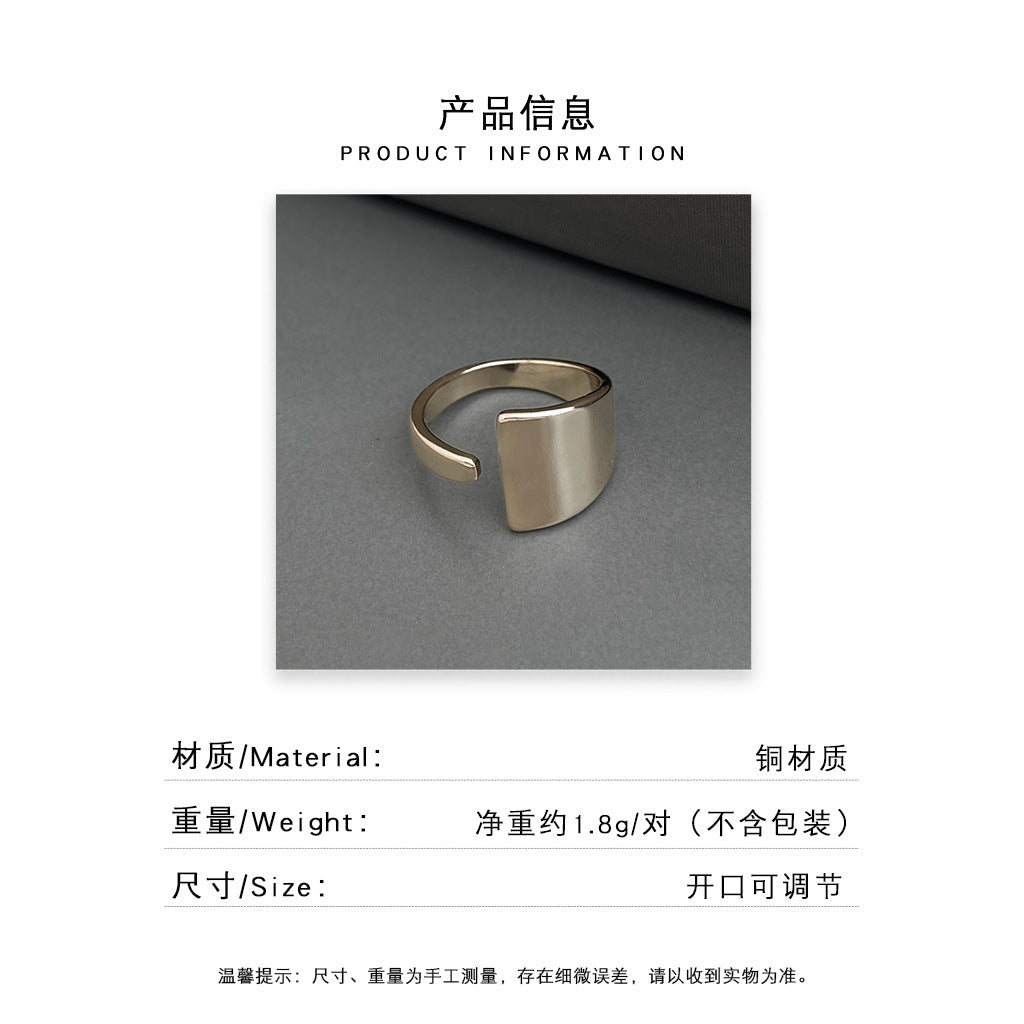 A廠 韓系鍍真金咖啡金戒指批發 折扣@洽客服 26.10.W4「8228」