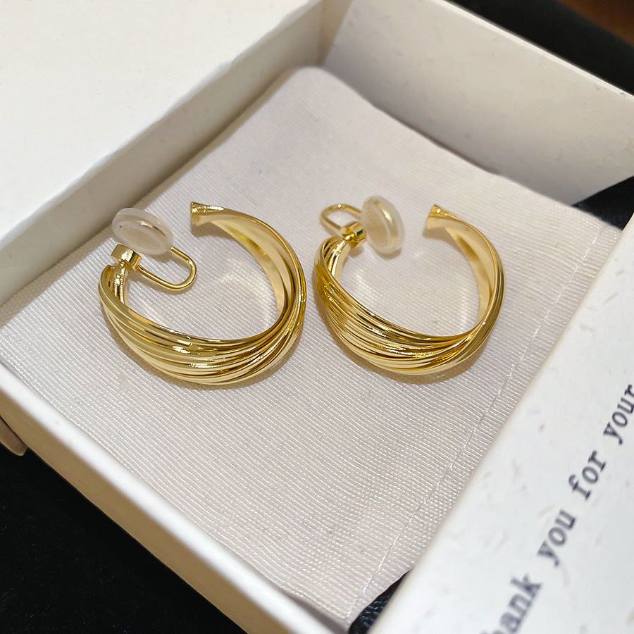 A2廠 韓國韓版扭曲圓形蚊香盤銀針耳環 批發 折扣@洽客服 25.10.W5「HE28781」