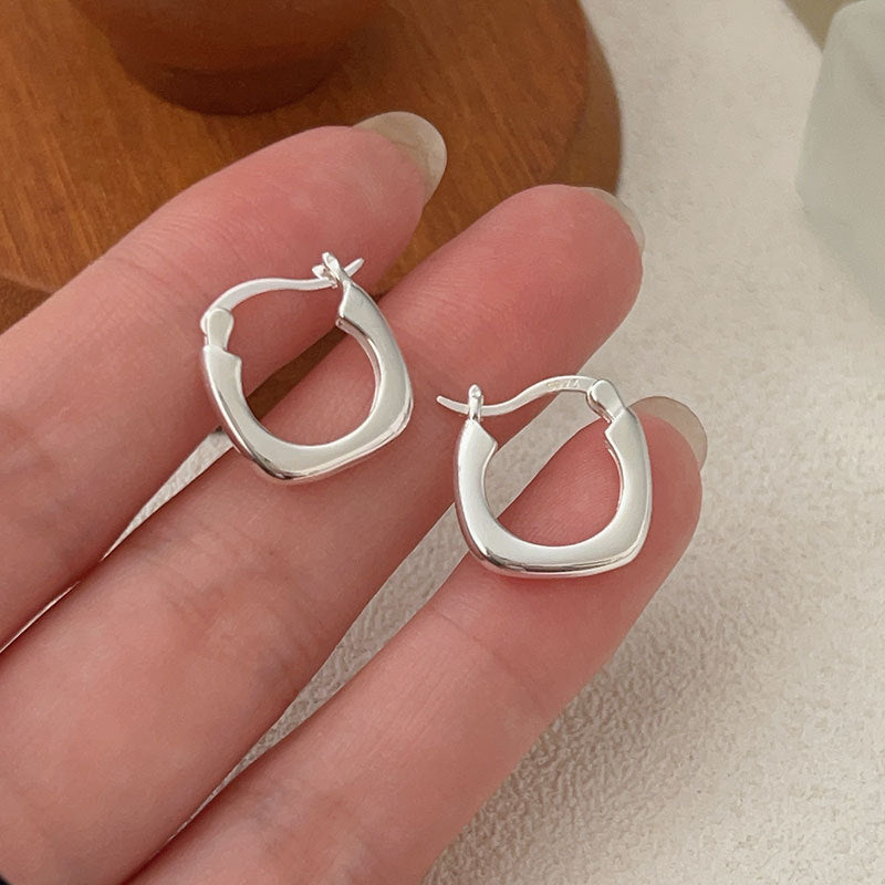 C3廠 韓國韓版方形幾何S925純銀耳環 批發 折扣@洽客服 25.11.W1「ES020-1」