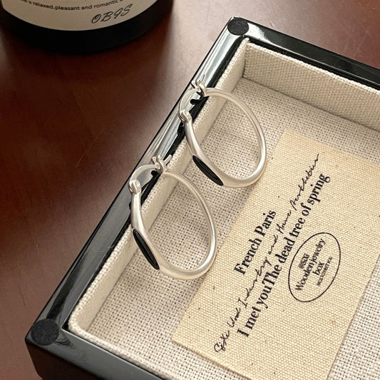 C2廠 韓系限量款黑瑪瑙S925純銀耳環批發 折扣@洽客服 26.03.W3「XSE2411」