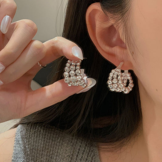 C2廠 韓國韓版復古串珠S925純銀耳環 批發 折扣@洽客服 25.10.W5「SE2488」