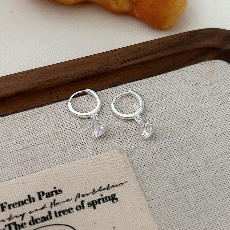 C3廠 韓版重工優雅鑲嵌S925純銀耳環 批發 折扣@洽客服 25/11.W4「es184」