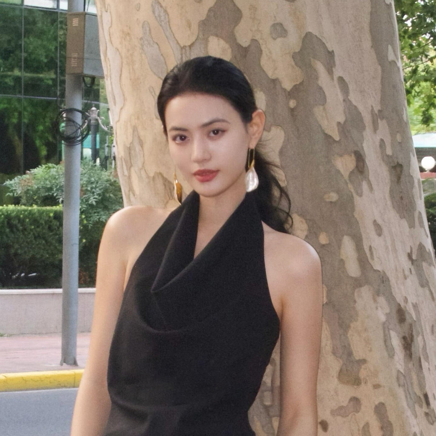 A2廠 日韓款復古噴漆花瓣銀針耳環 批發 折扣@洽客服 25.11.W4「HE29028」