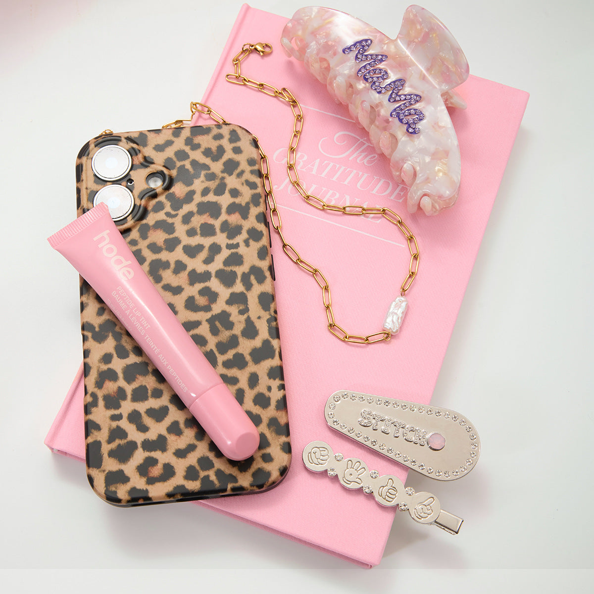 B廠 歐美款 淡水珍珠迴紋針 鈦鋼鍍18K金項鍊「JDN0308009  JDN0305024」批發 折扣@洽客服 25.10.W5