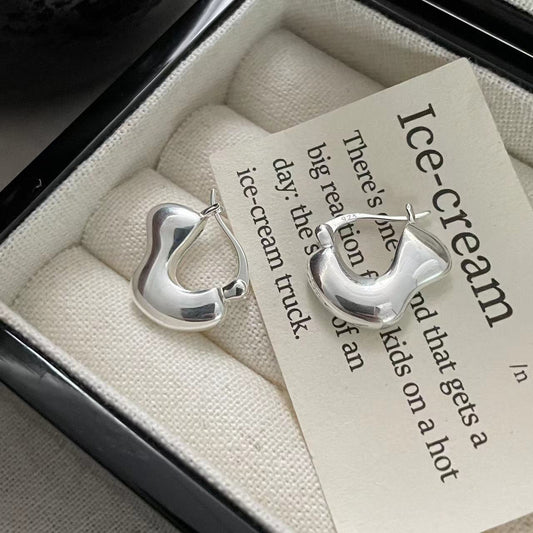 C2廠 韓國韓版異形質感S925純銀耳環 批發 折扣@洽客服 25.11.W1「SE2501」