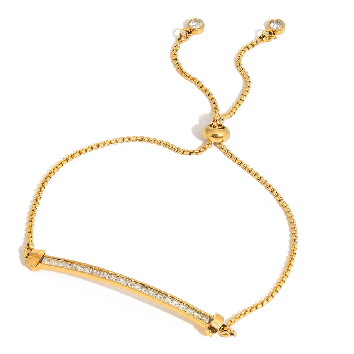 B廠 歐美款SAMMIE 鈦鋼鍍18K金可抽拉手鍊 批發 折扣@洽客服 25.12.W3
「JDB0209015」