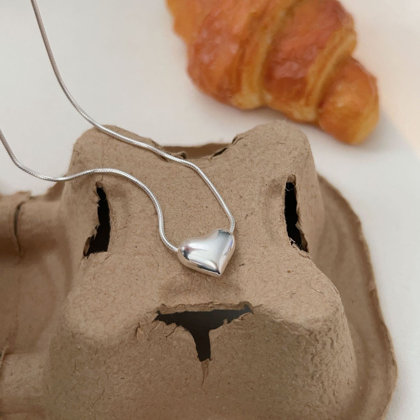 C3廠 韓國韓版S925純銀｜愛心項鍊 批發 折扣@洽客服 26.02.W3「HXL010-1」