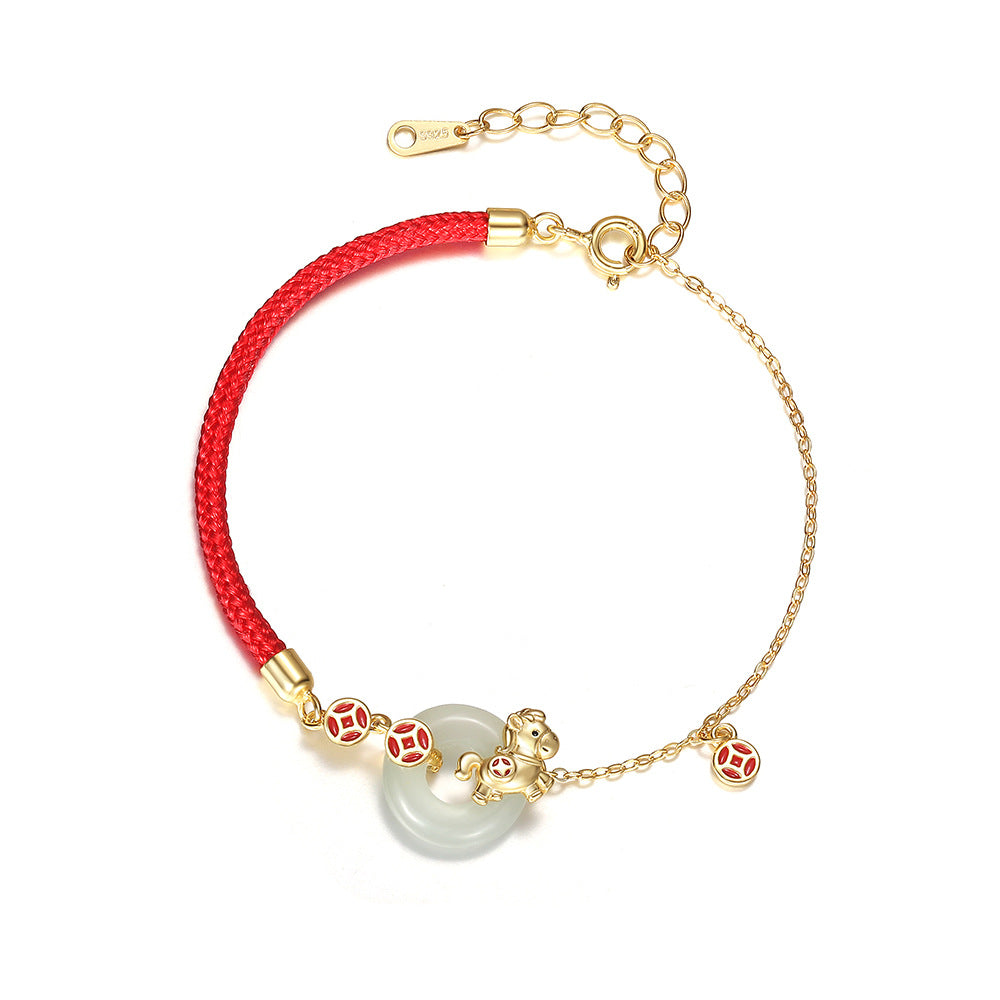 C廠 S925純銀｜ 馬上有錢手鍊 批發 折扣@洽客服 26.01.W2「YL0137」