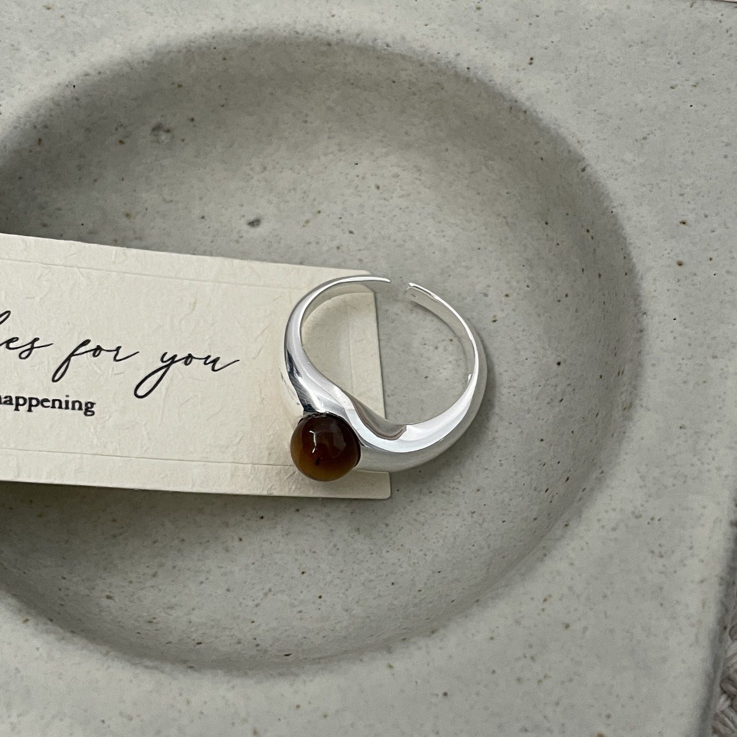 C2廠 韓國韓版瑪瑙 S925純銀戒指 批發 折扣@洽客服 26.01.W1「XSR1061」