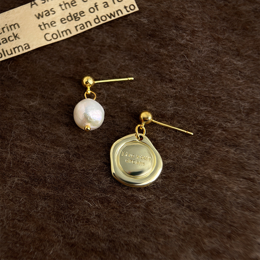 A廠 日韓款巴洛克淡水珍珠耳環 批發 折扣@洽客服 26.01.W1「A299」