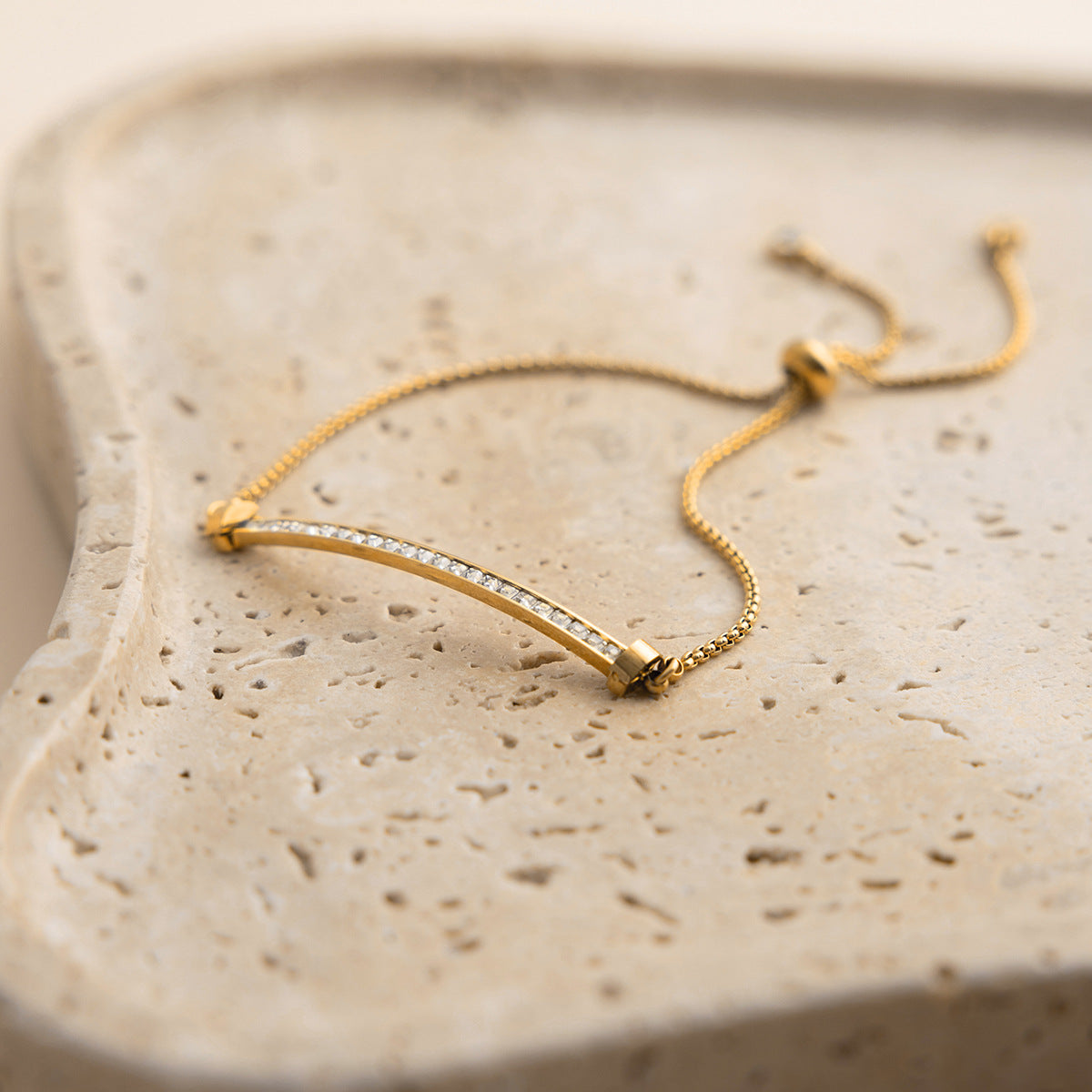 B廠 歐美款SAMMIE 鈦鋼鍍18K金可抽拉手鍊 批發 折扣@洽客服 25.12.W3
「JDB0209015」