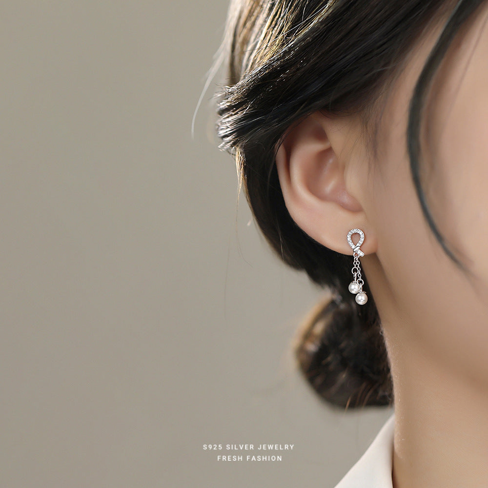 C廠 韓國韓版氣質珍珠S925純銀耳環 批發 折扣@洽客服 25.10.W5「E5638」