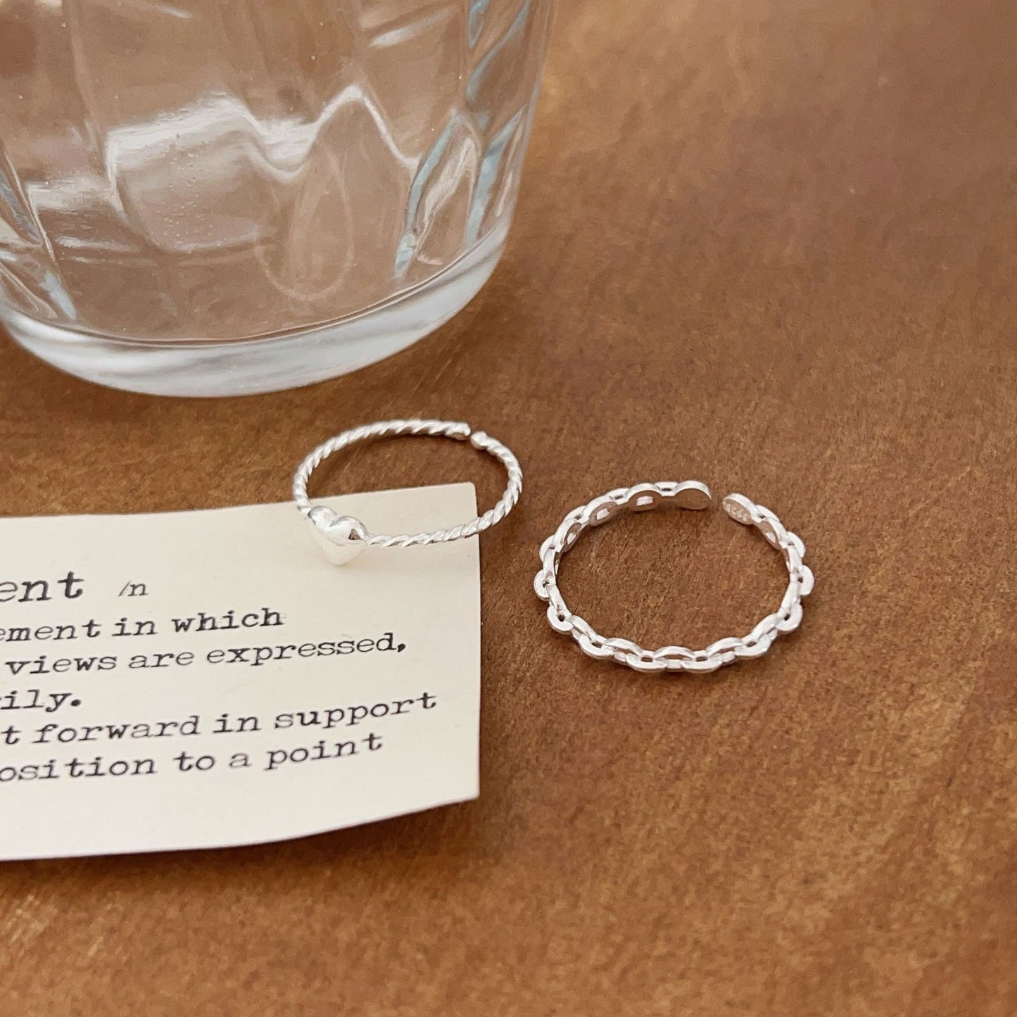 C3廠 韓國韓版愛心S925純銀戒指 批發 折扣@洽客服 26.04.W3「HJZ457 HJZ458」