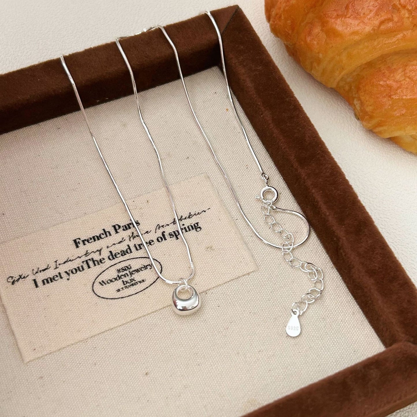 C3廠 韓版重工銀坨S925純銀項鍊 批發 折扣@洽客服 25/11.W4「hxl362」