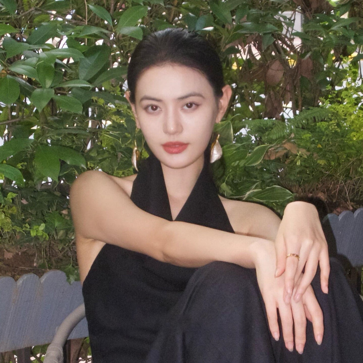 A2廠 日韓款復古噴漆花瓣銀針耳環 批發 折扣@洽客服 25.11.W4「HE29028」