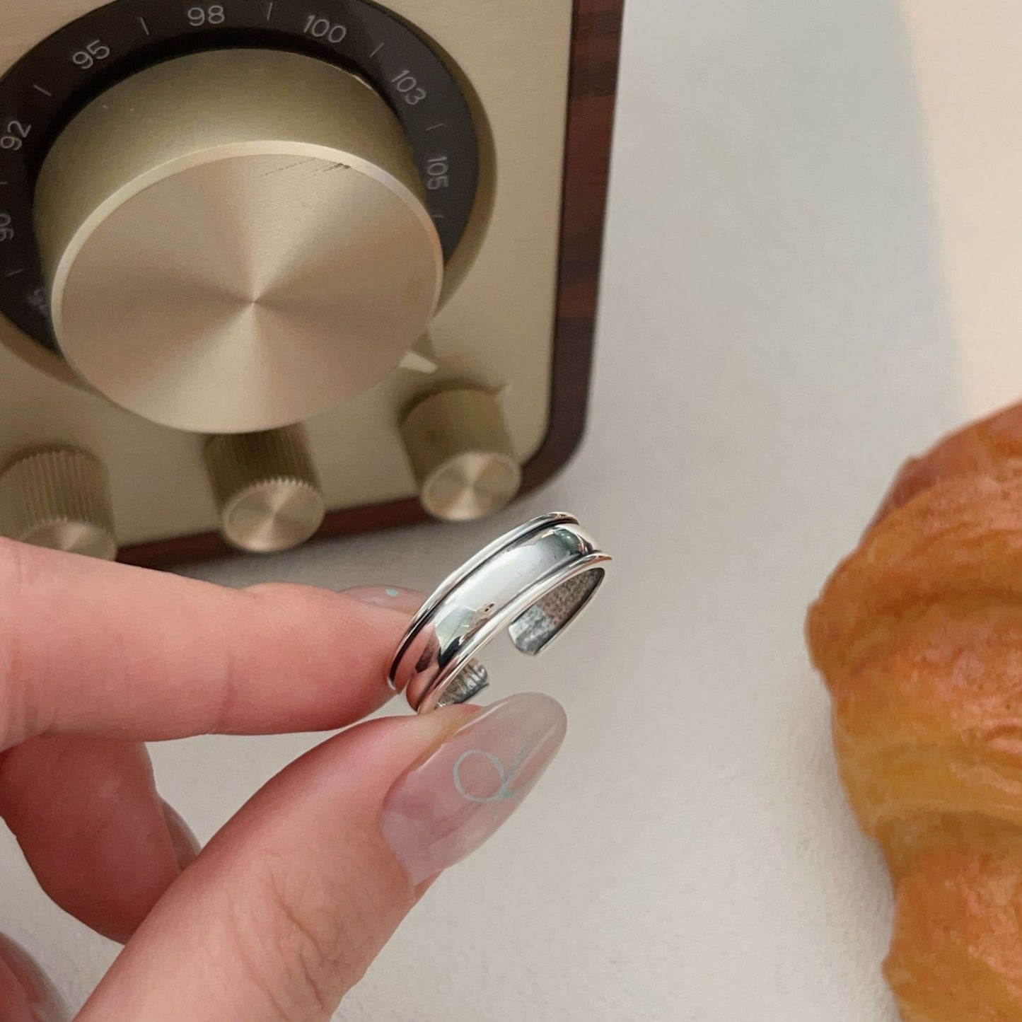 C3廠 韓國韓版幾何滿天星S925純銀戒指 批發 折扣@洽客服 25.11.W1「hjz296 hjz295」