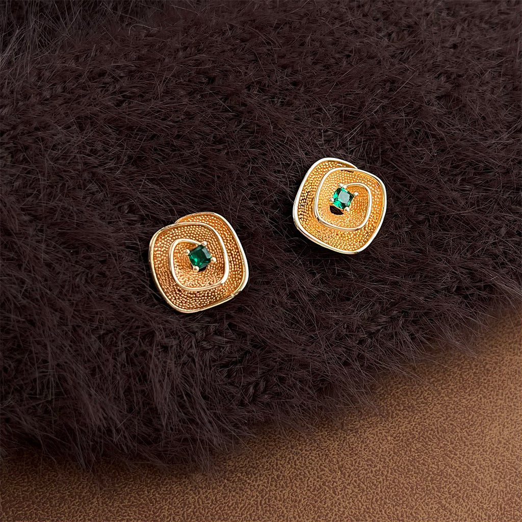 A廠 日韓款立體花鋯石耳環 批發 折扣@洽客服 26.01.W1「6954」