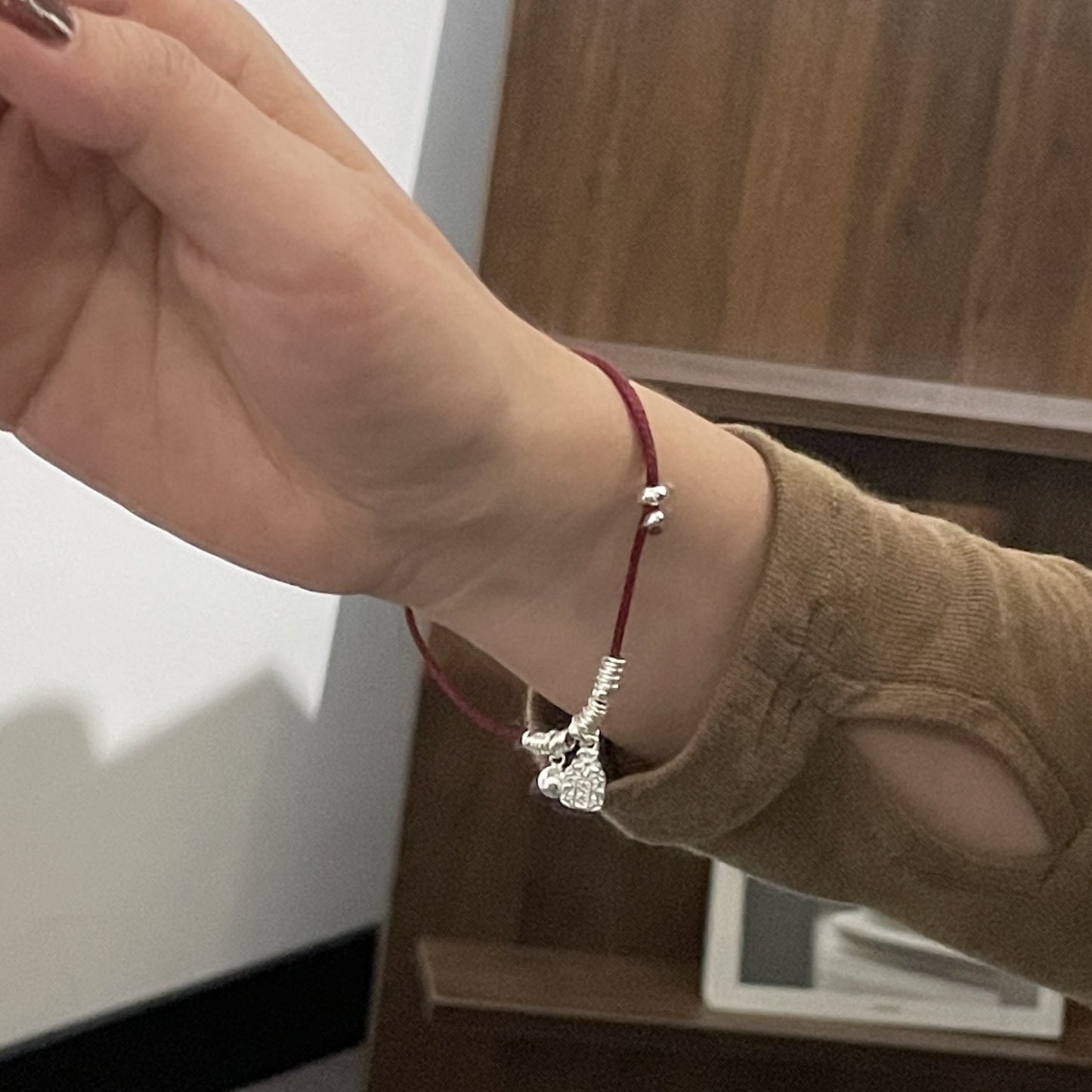 C2廠 韓國韓版歲歲平安如意編織S925純銀手繩 批發 折扣@洽客服 26.01.W1「XSB4061」