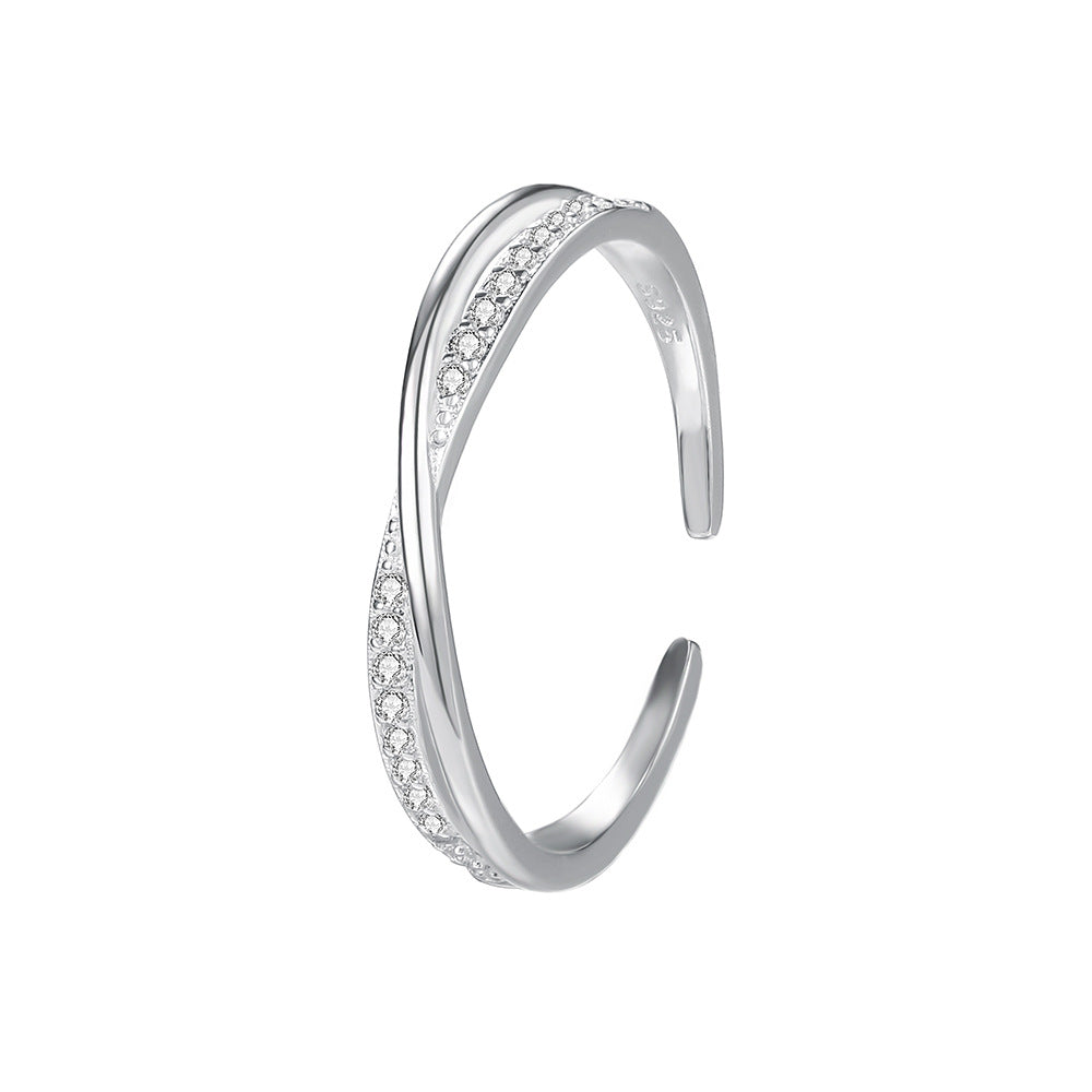 C廠 韓國韓版簡約同心結S925純銀戒指 批發 折扣@洽客服 26.03.W1「K2504 K2505」