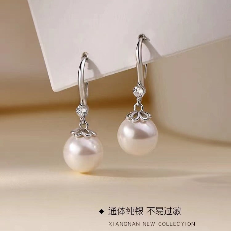 A廠 銅鍍厚銀｜珍珠銀針耳環批發 折扣@洽客服 26.07.W4「69898」