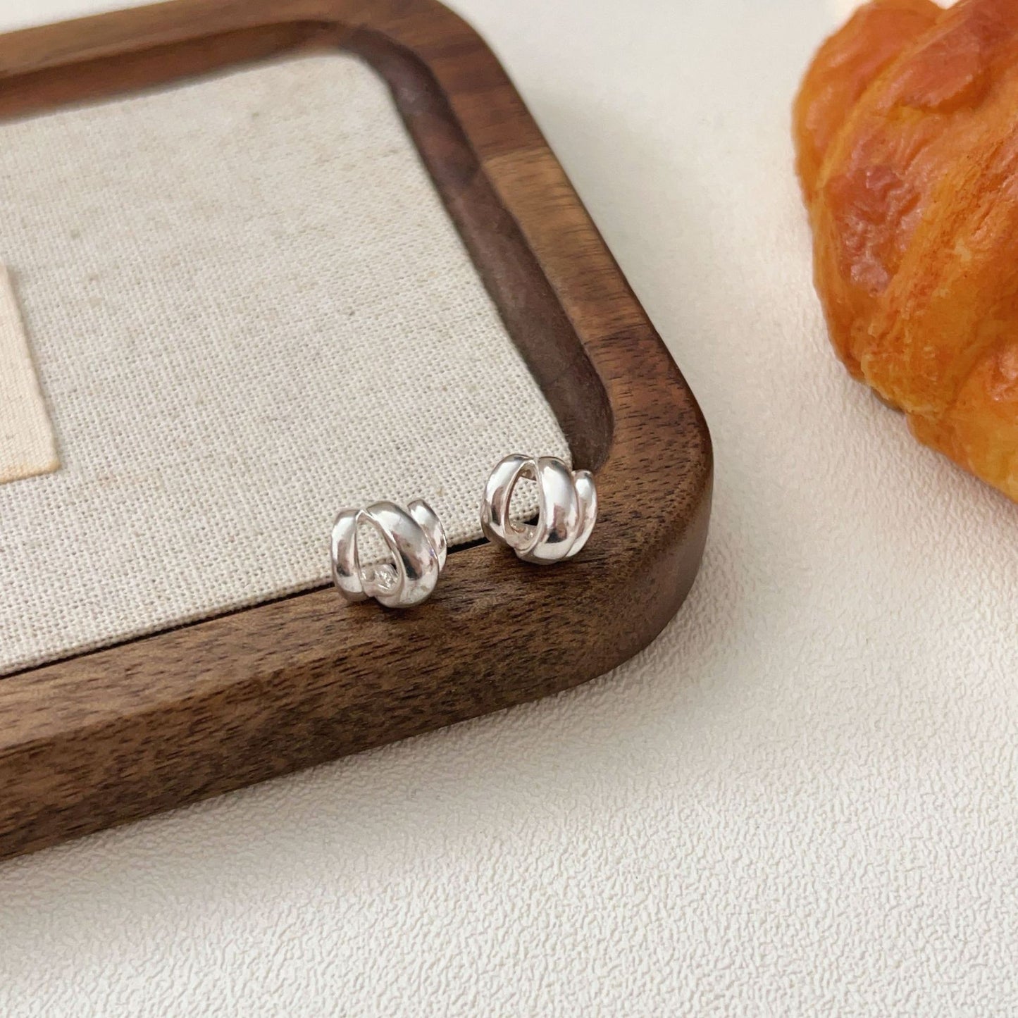 C3廠 韓國韓版S925純銀｜幾何多層耳環 批發 折扣@洽客服 26.02.W3「es013-1」