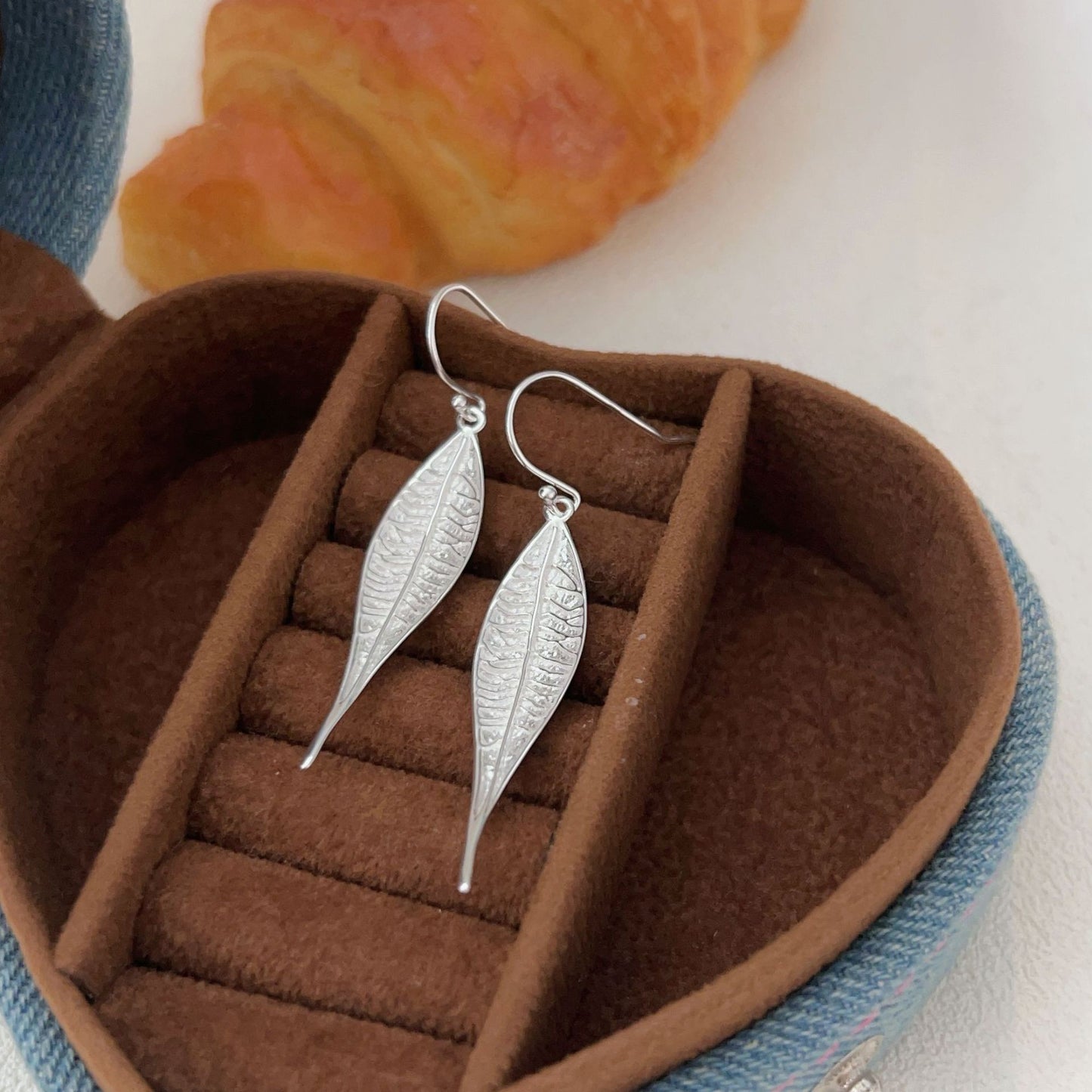 C3廠 韓國韓版樹葉S925純銀耳環 批發 折扣@洽客服 25.12.W2「hes421」