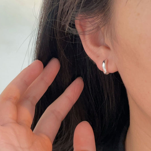 C3廠 韓國韓版幾何圓圓S925純銀耳環批發 折扣@洽客服 25.03.W2「es202」