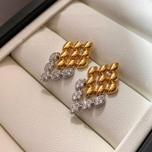 A2廠 韓國韓版鋯石菱形鏤空銀針耳環 批發 折扣@洽客服 25.10.W3「WE4847」