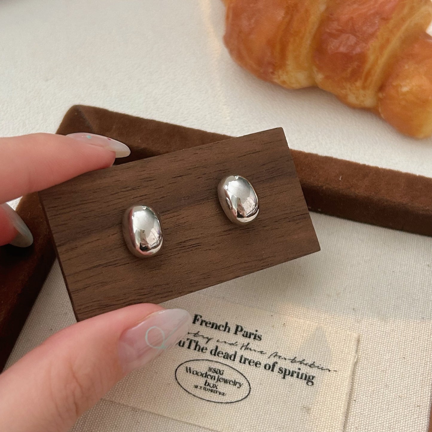 C3廠 韓版重工小銀豆S999足銀耳環 批發 折扣@洽客服 25/11.W4「SES105」