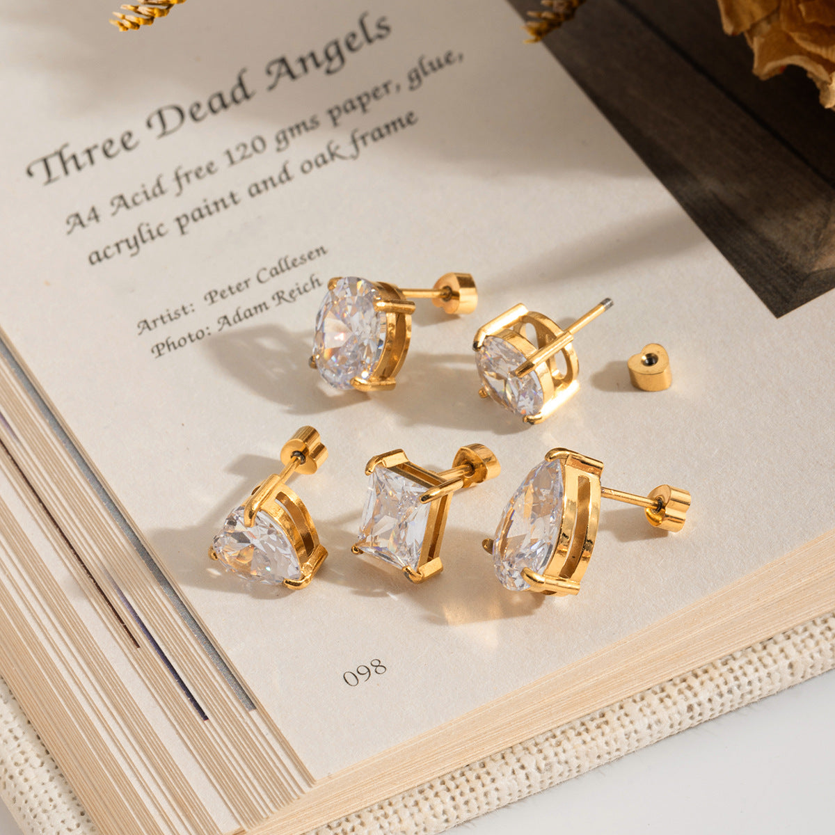 B廠 歐美款 LAYLA 鈦鋼鍍18K金耳環 批發 折扣@洽客服 25.12.W1「JDE0308029-5,JDE0308029-4,JDE0308029-3,JDE0308029-2,JDE0308029-1」