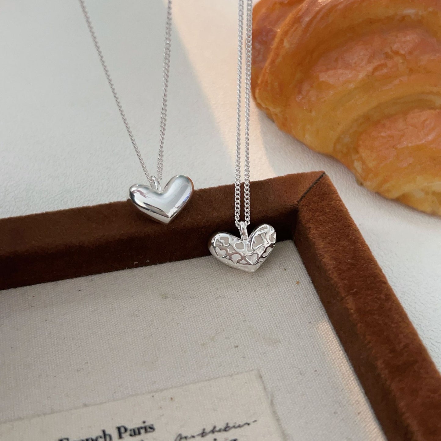 C3廠 韓國韓版眷愛之心2面戴 S925純銀項鍊批發 折扣@洽客服 25.03.W2「xl142」