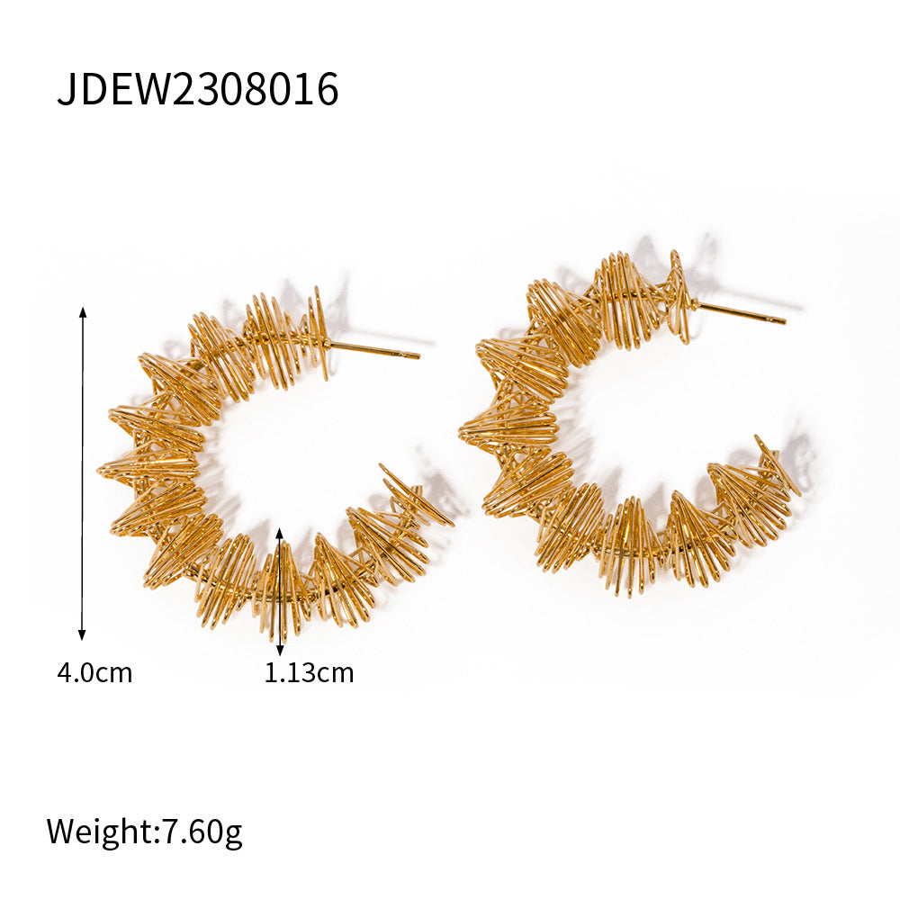 D廠 EZRA 鈦鋼鍍18K金項鍊「JDEW2308016」24.02 批發折扣@洽客服