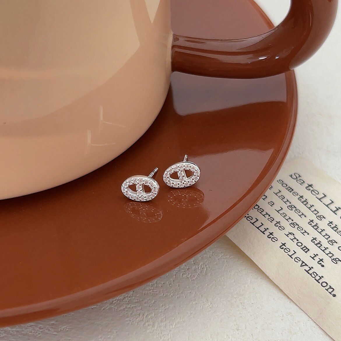 C3廠 韓國韓版氣質豬鼻子S925純銀耳環 批發 折扣@洽客服 25.10.W5「es051」