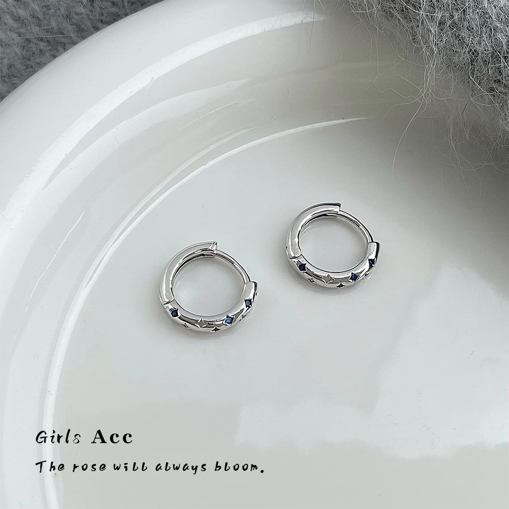 A廠 日韓款設計感星星鋯石耳環 批發 折扣@洽客服 26.01.W1「6946」