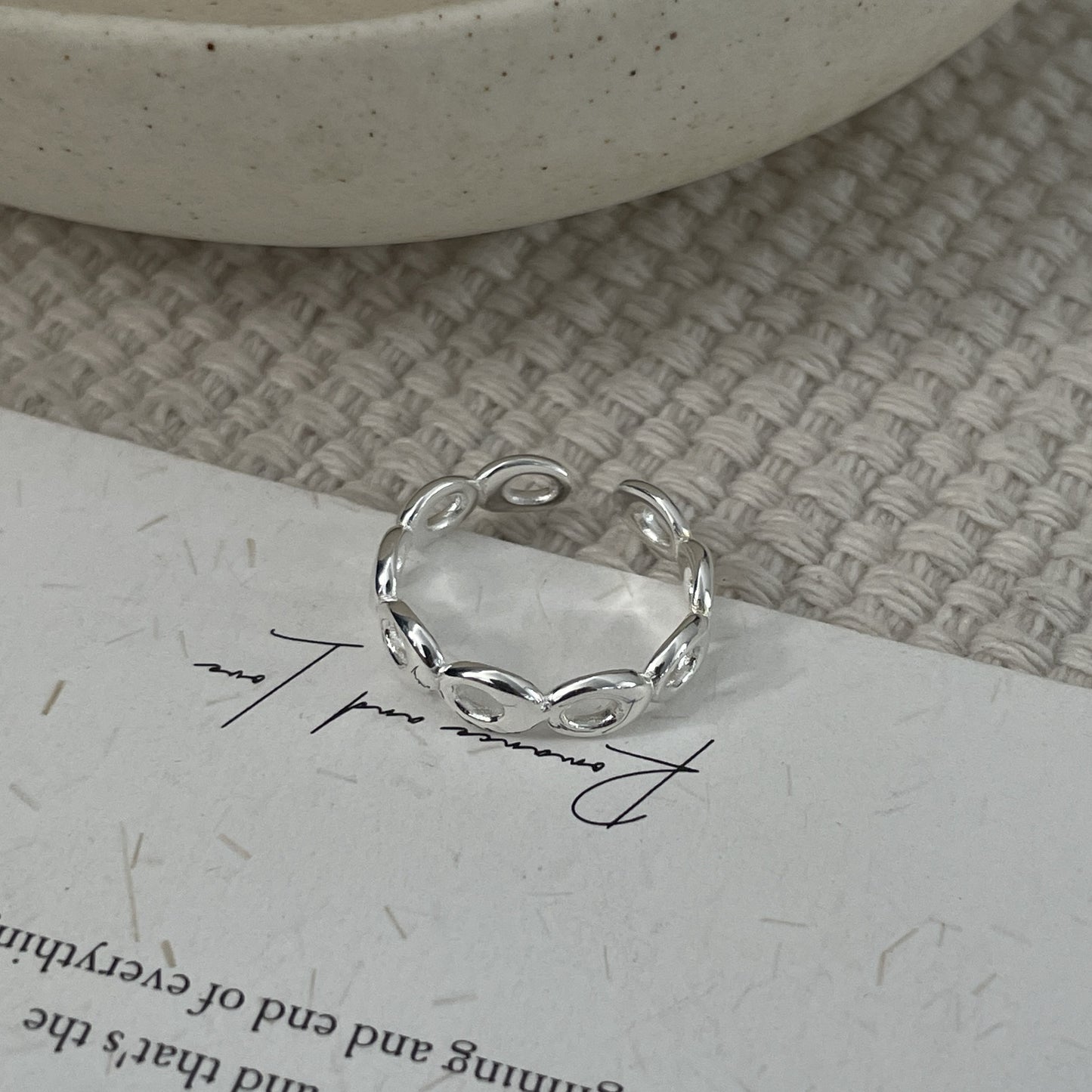 C2廠 韓國韓版不規則圓圈S925純銀戒指 批發 折扣@洽客服 26.01.W1「XSR1158」