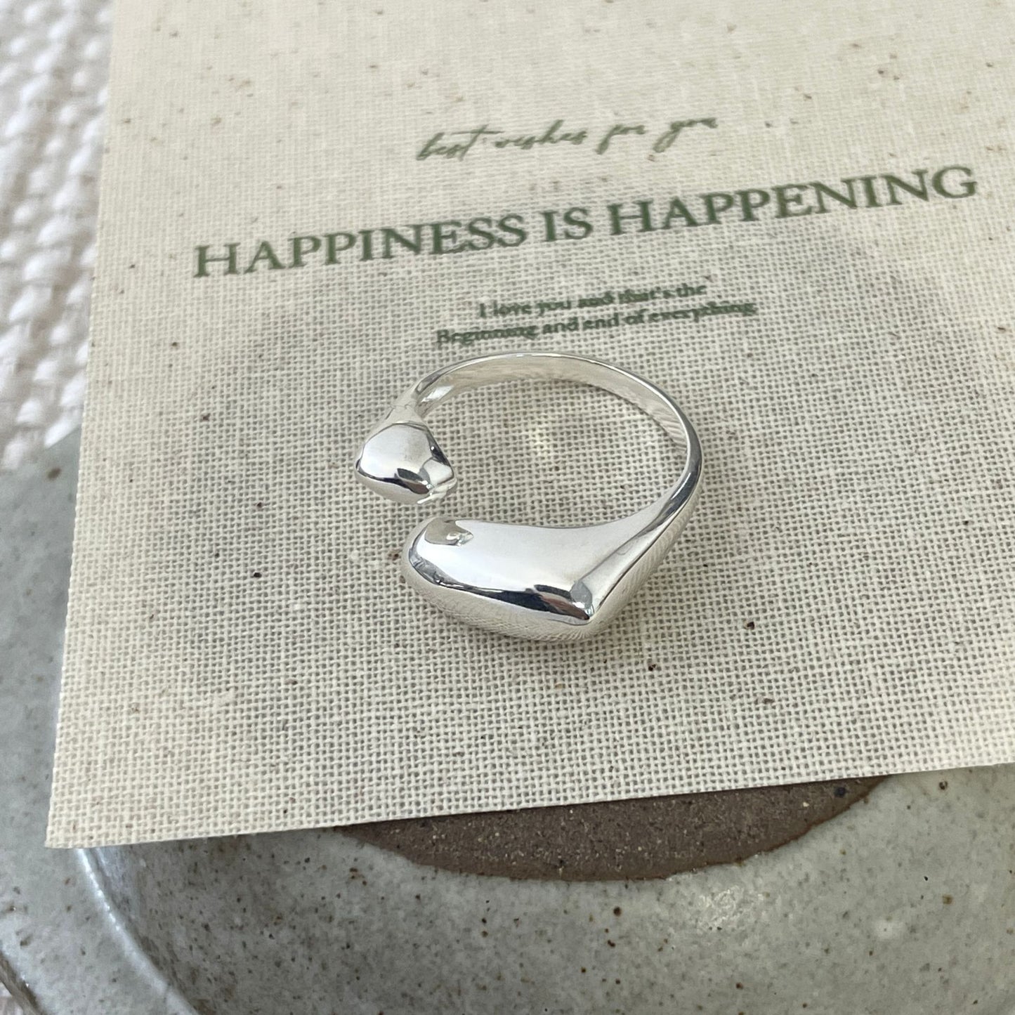 C2廠 韓系限量款幾何水滴S925純銀戒指批發 折扣@洽客服 26.03.W3「XSR1077」