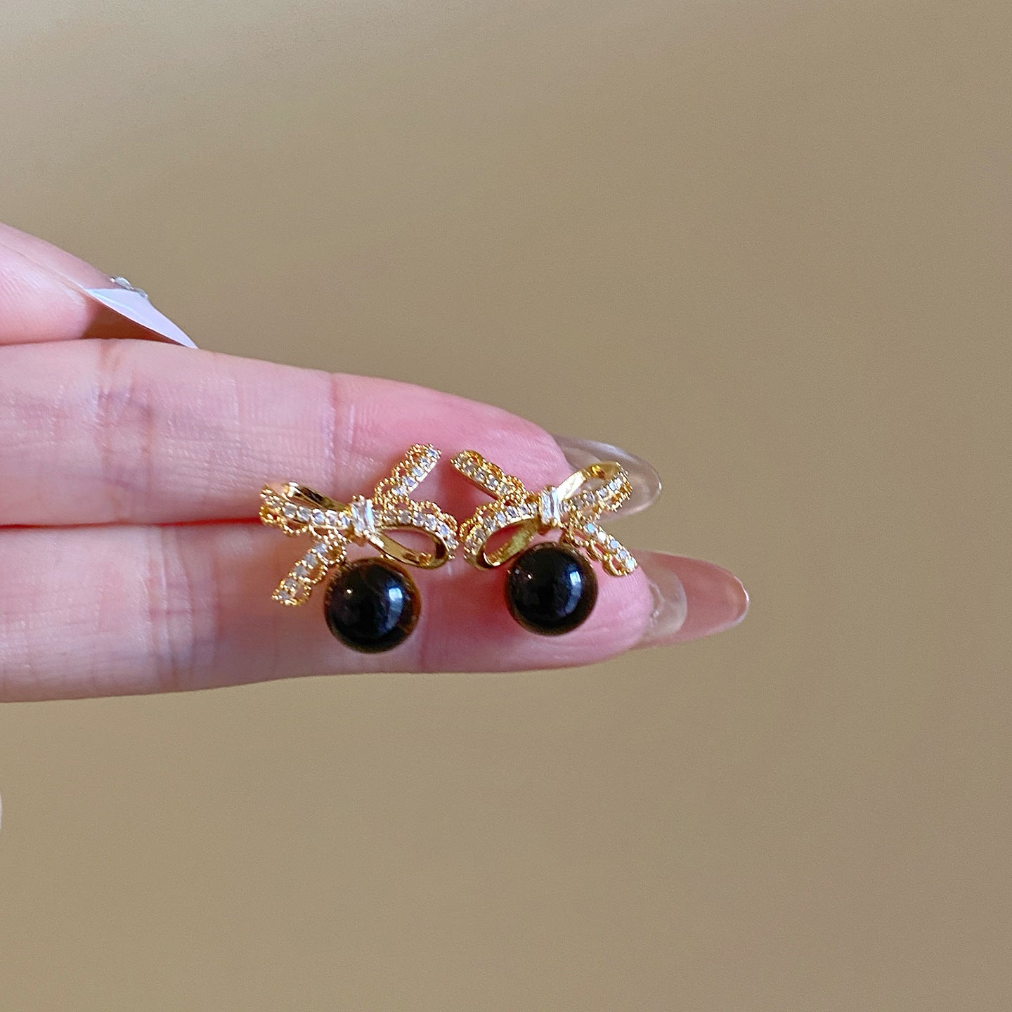 A2廠 韓國韓版虎眼石珍珠電鍍真金耳環  批發 折扣@洽客服 26.01.W1「HE29762」