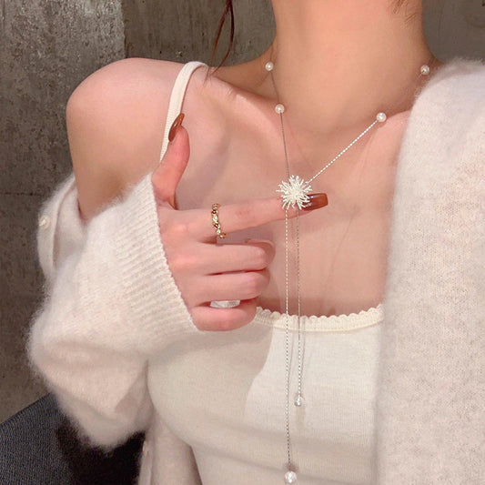 A2廠 韓國韓版煙火珍珠項鍊 批發 折扣@洽客服 25.12.W4「HN10892」