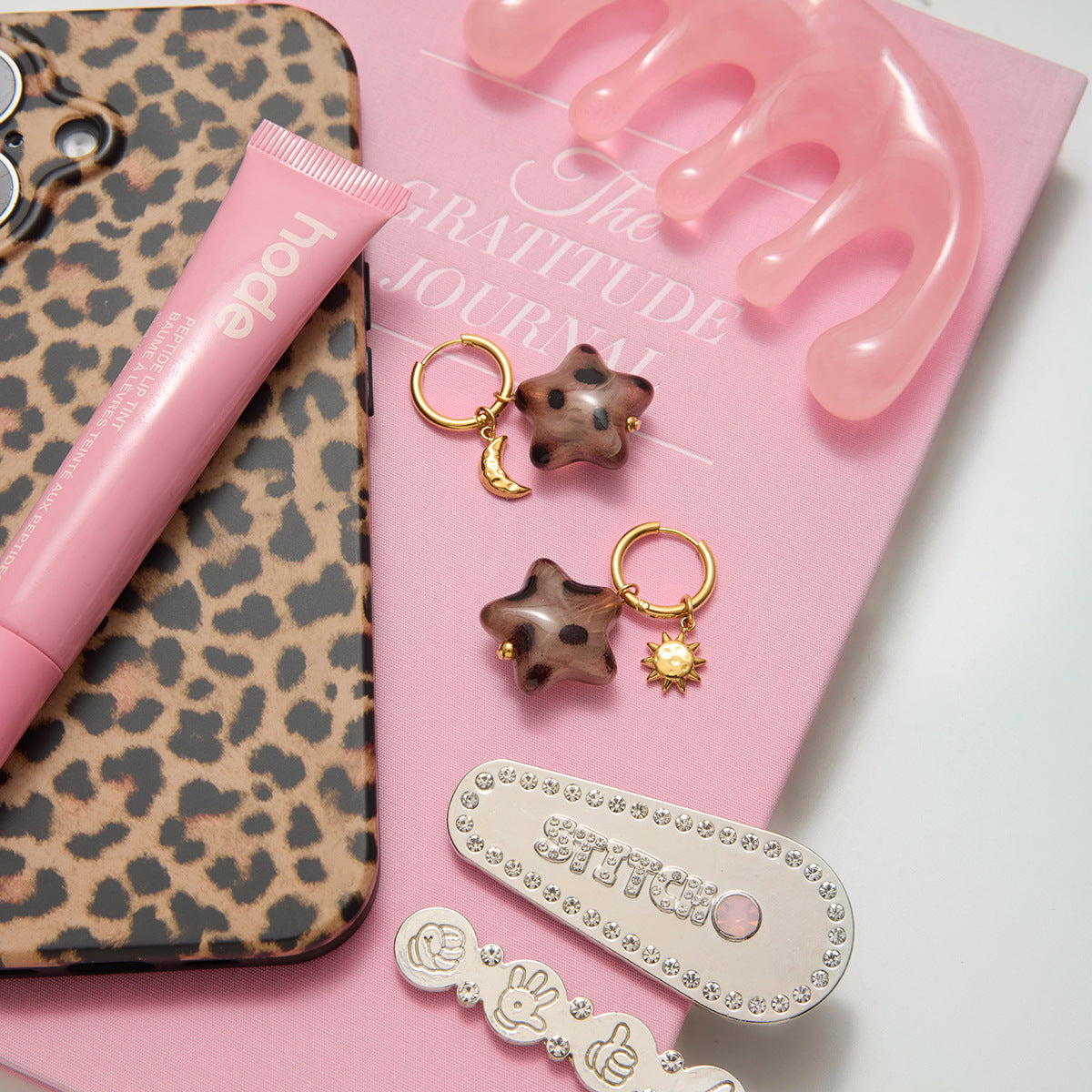 B廠 歐美款 EMERY 鈦鋼鍍18K金耳環 批發 折扣@洽客服 25.11.W2「JDE0207049」