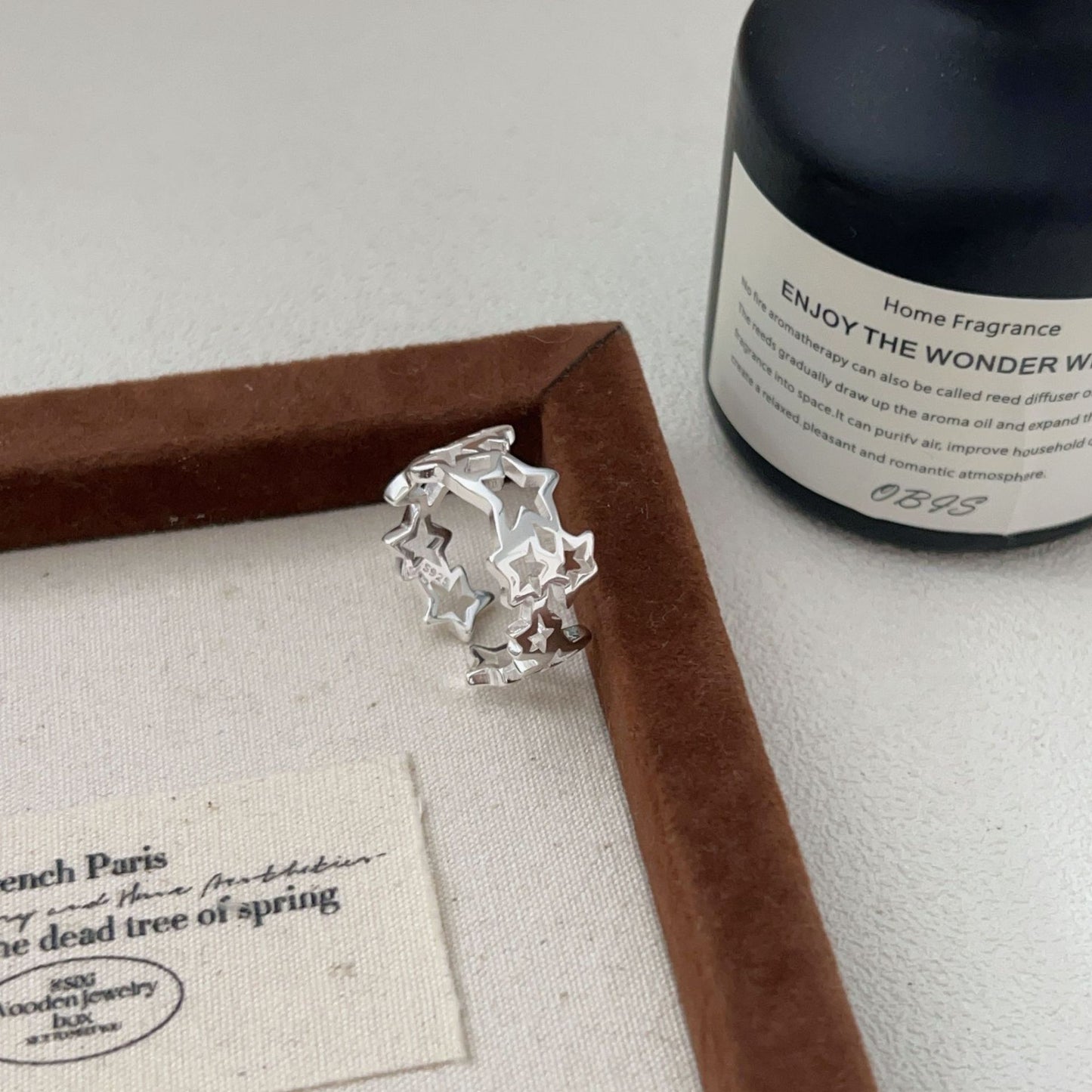 C3廠 韓國韓版S925純銀｜鏤空五角星戒指 批發 折扣@洽客服 26.02.W3「hjz305」