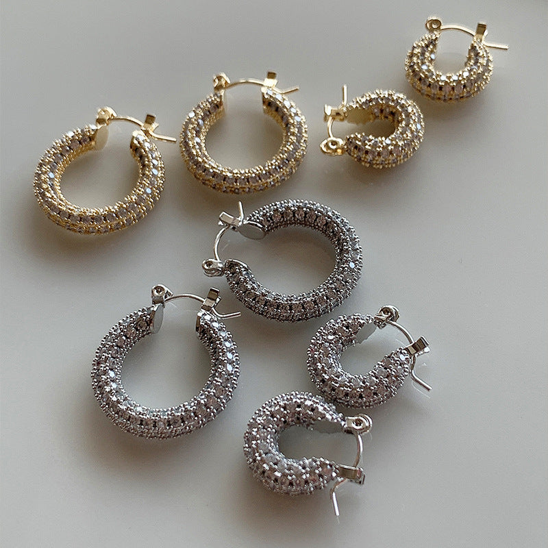 A2廠 韓國韓版輕奢高級感鋯石U型耳環  批發 折扣@洽客服 26.01.W1「HE29822」