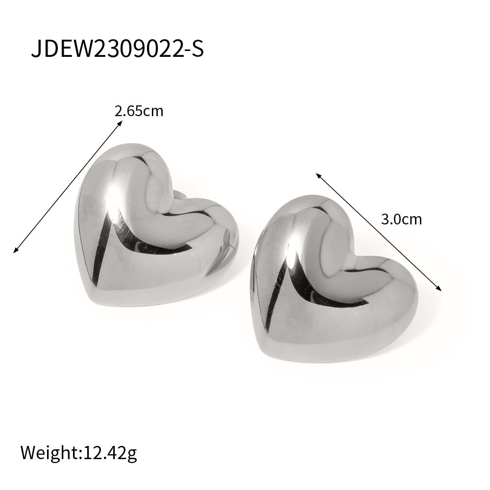 D廠 KNOSSOS 鈦鋼耳環「JDEW2309022-S」24.02 批發折扣@洽客服