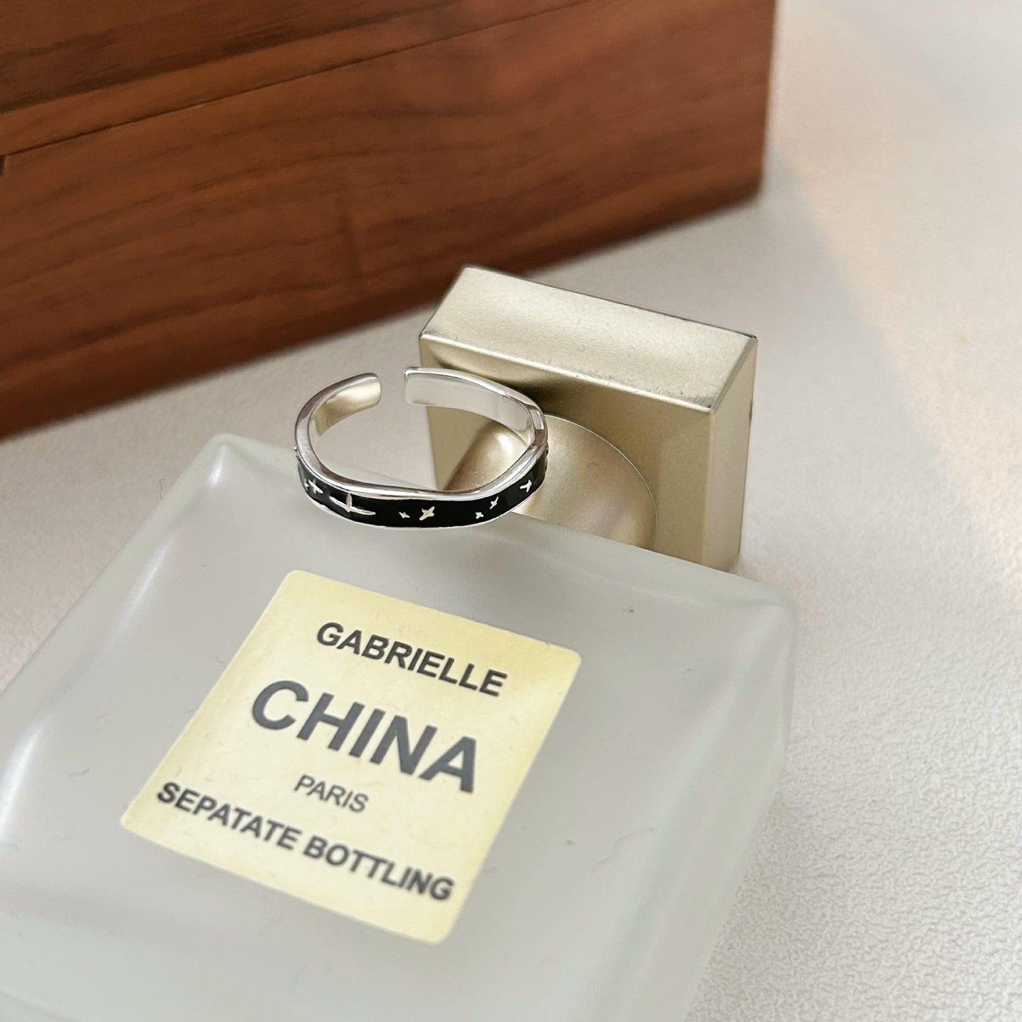 C3廠 韓國韓版幾何滴釉S925純銀戒指 批發 折扣@洽客服 25.11.W1「hjz306 hjz308」