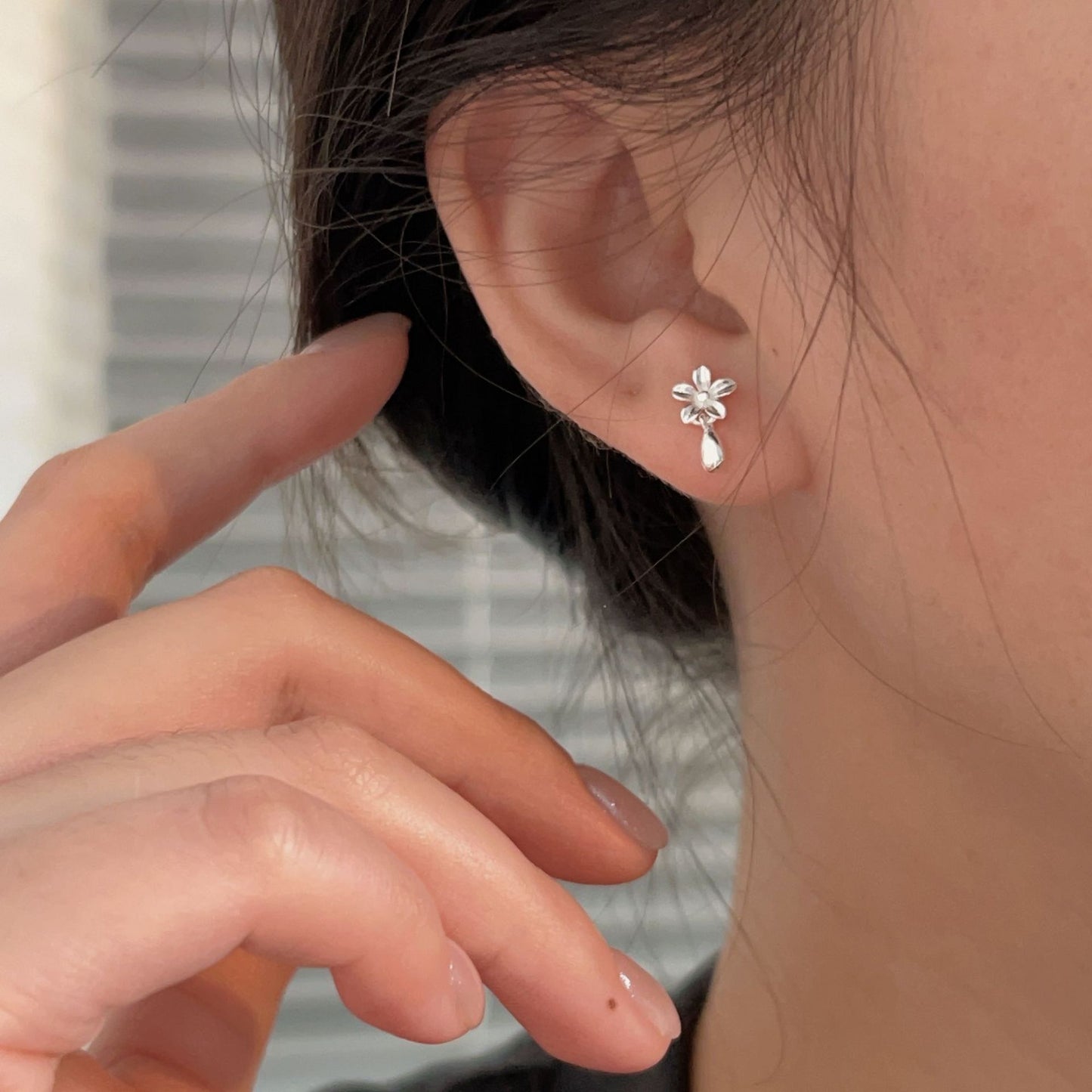 C3廠 韓國韓版S925純銀｜精緻小巧花朵耳環 批發 折扣@洽客服 26.02.W3「es201」